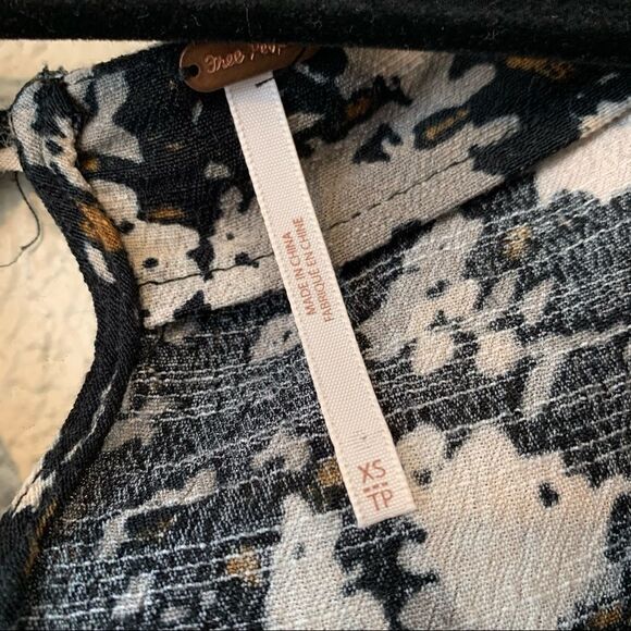 Free People All the Right Ruffles Romper XS - Picture 6 of 7